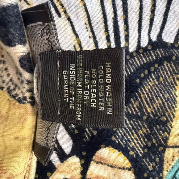 Vintage Y2K Alexandria Pierce Beaded/Sequined 3/4 Slv T Shirt Sz M Art to Wear - Picture 8 of 13